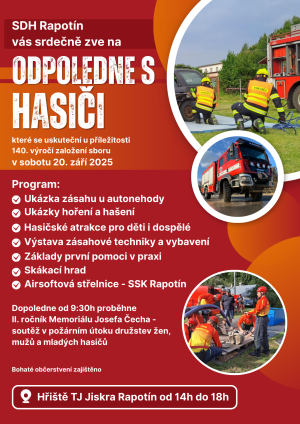 Slavnostní akce pro všechny návštěvníky
