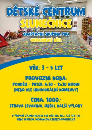 Volná místa v adaptační skupině pro ukrajinské děti 1