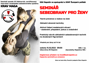 Seminář sebeobrany pro ženy 1