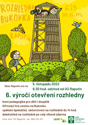 6. výročí otevření rozhledny Bukovka 1