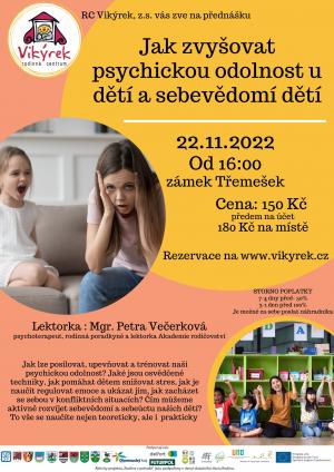 Jak zvyšovat psychickou odolnost u dětí a sebevědomí dětí 1