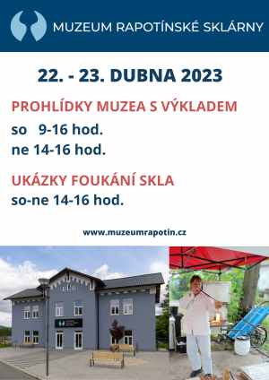 Prohlídky muzea a ukázky foukání skla 1