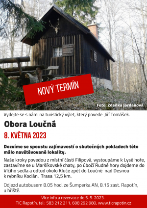 Obora Loučná - NOVÝ TERMÍN 1
