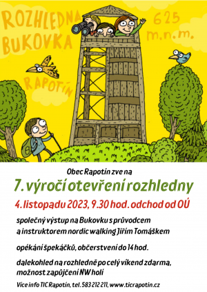 7. výročí otevření rozhledny Bukovky 1