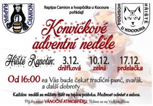 Konvičkové adventní neděle 1