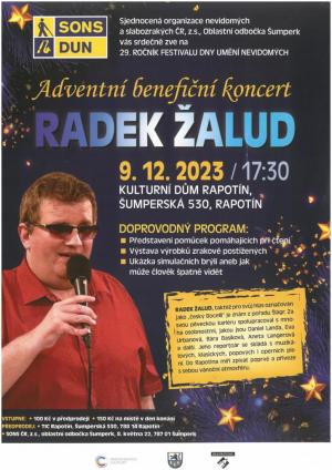 Adventní benefiční koncert - Radek Žalud 1