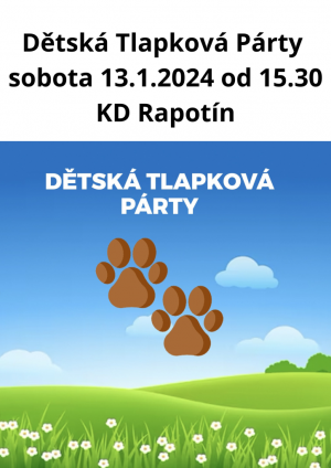 Dětská tlapková párty 1