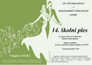 14. školní ples 1