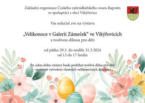 Velikonoce v Galerii Zámeček ve Vikýřovicích 1
