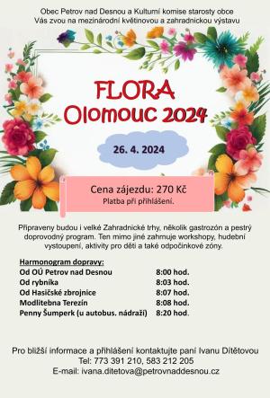 Zájezd Flora Olomouc 1